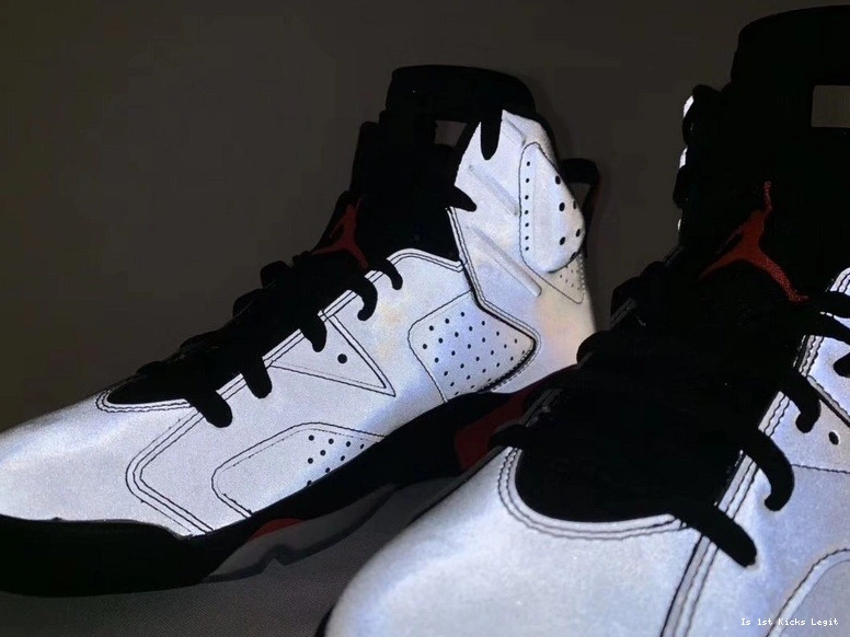 Jordan Retro 6 Reflections CI4072-001  of a Champion 1222
